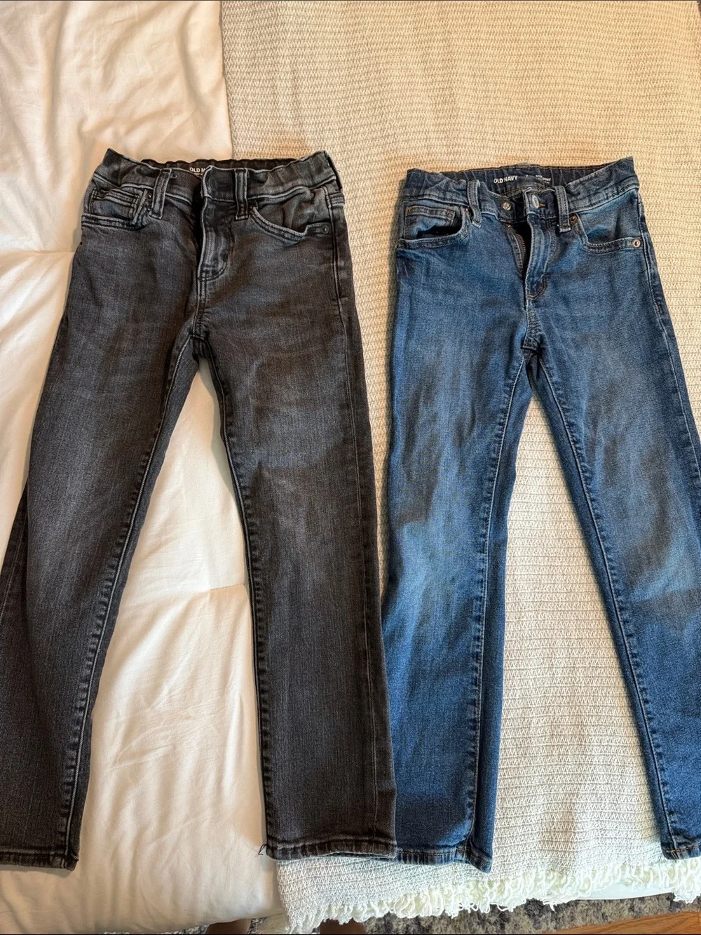 Old Navy Kids Jeans in Black and Blue Washes